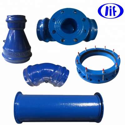 Factory Price Ductile Iron Pipe And Fitting, ISO2531 / BS EN545 / BS EN598 / BS4772